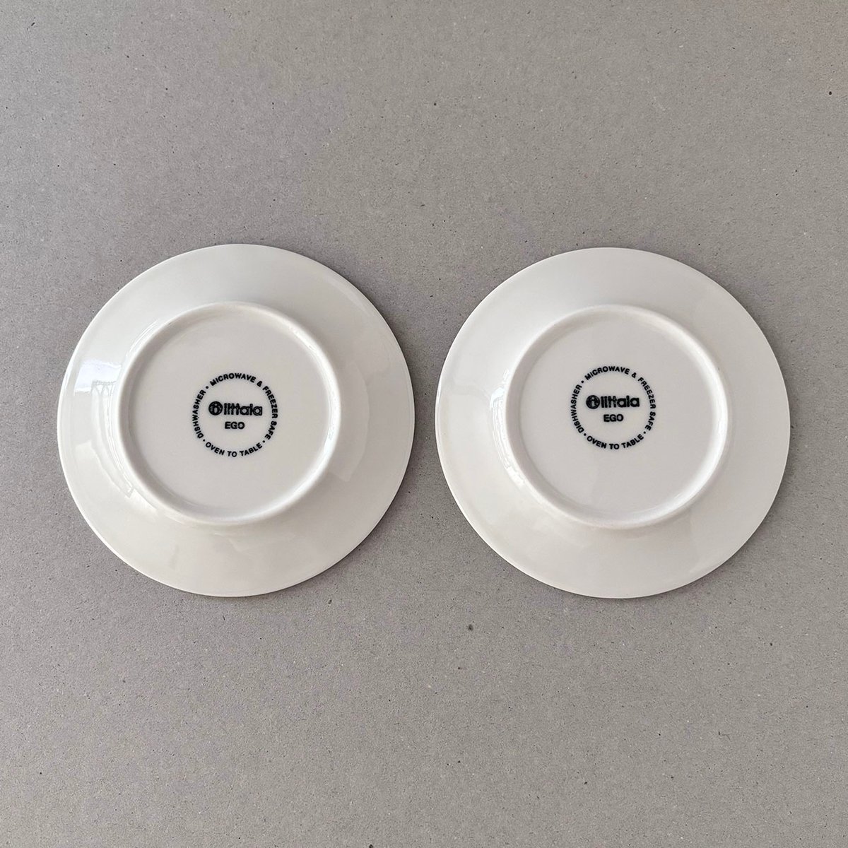 arabia EGO plate12cm | retro number