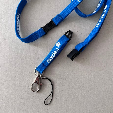 Finland nordea logo neck strap