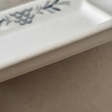 Finland arabia soap dish  細長