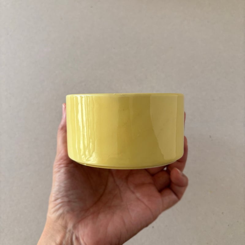 arabia kilta jar yellow | retro number