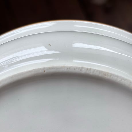 arabia orange line bowl