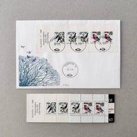 Finish stamps  and FDC bird 1991