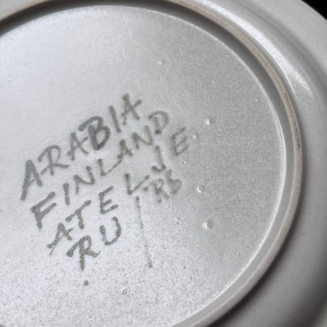 arabia atelje plate Raija Uosikkinen