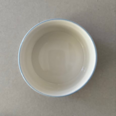 arabia cool suger pot blue line