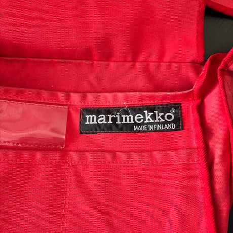 marimekko olkalaukku bag red