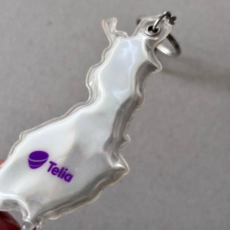 Finland Telia logo reflectors