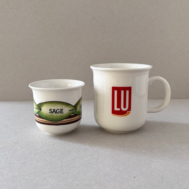 arabia arctica cup sage | retro number