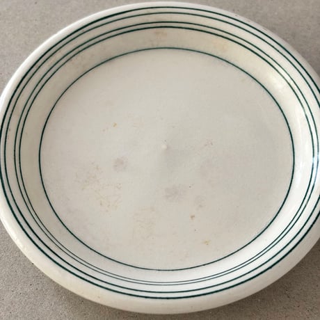 old arabia green line small plate