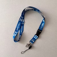 SUOMI logo neck strap