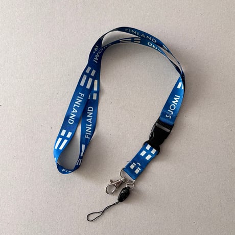 SUOMI logo neck strap