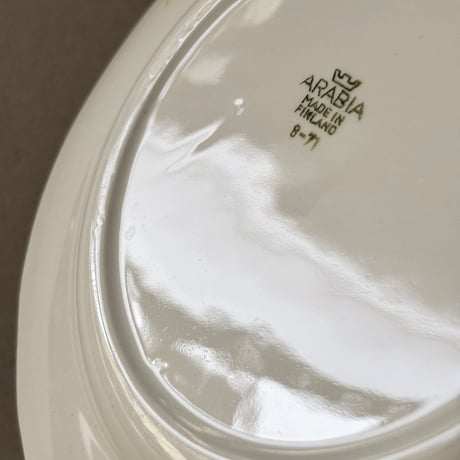 arabia Lilja plate