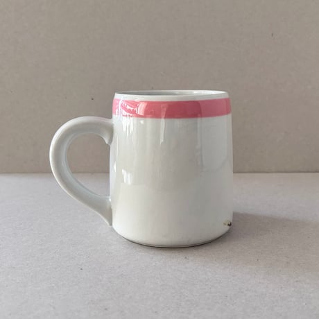 arabia sauna mug pink line