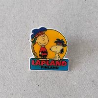 snoopy & Charlie brown pin / lapland