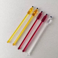 Finlandia vodka muddler red  / yellow / clear