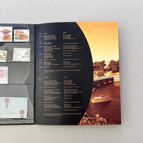 Finish stamps  and stamp booklets 2000