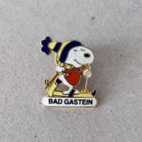 snoopy pin ski / BAD GASTEIN