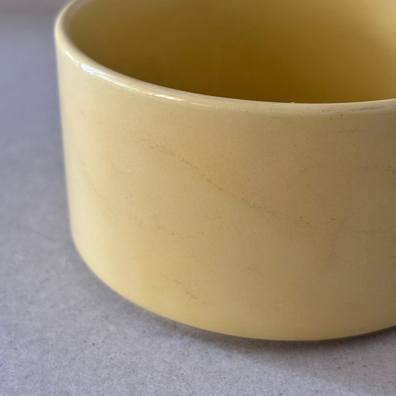 arabia kilta jar yellow | retro number