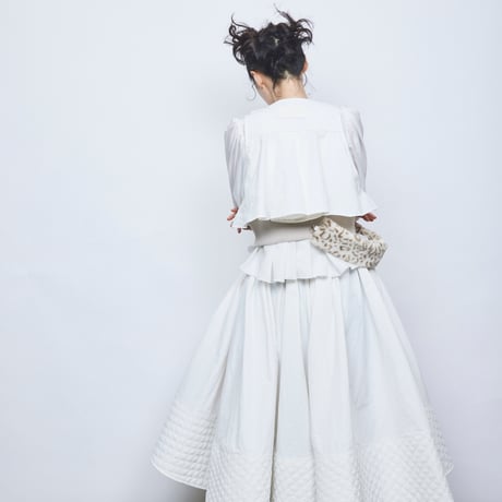 tas tas skirt / SI26V0223（10）white