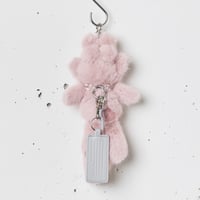 queue BABY peluche key chain / SI26A0216（40）pink
