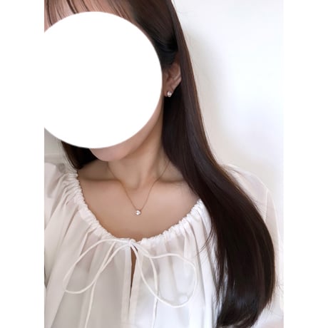 oval ピアスorイヤリング＆ネックレス