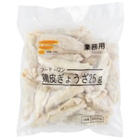 【少量サイズ/送料別】鶏皮ぎょうざ25ｇ（20個）【業務用 冷凍食品 鶏肉 餃子 おつまみ イベント オードブル パーティ 弁当 居酒屋 時短】