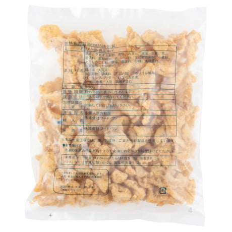 【送料無料 業務用】パリパリ鶏皮揚げ500g 8kg（500ｇ×8袋×2合わせ）【冷凍食品 業務用 から揚げ 鶏肉 鶏皮 イベント オードブル パーティ おつまみ お弁当 居酒屋 時短】