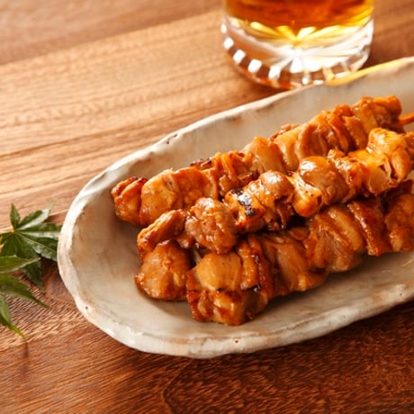 【送料無料】業務用 炭火焼鳥もも串素焼 35g 200本（50本×4箱）加熱済み 冷凍焼き鳥 イベント 学園祭 祭り 居酒屋 キッチンカー向け