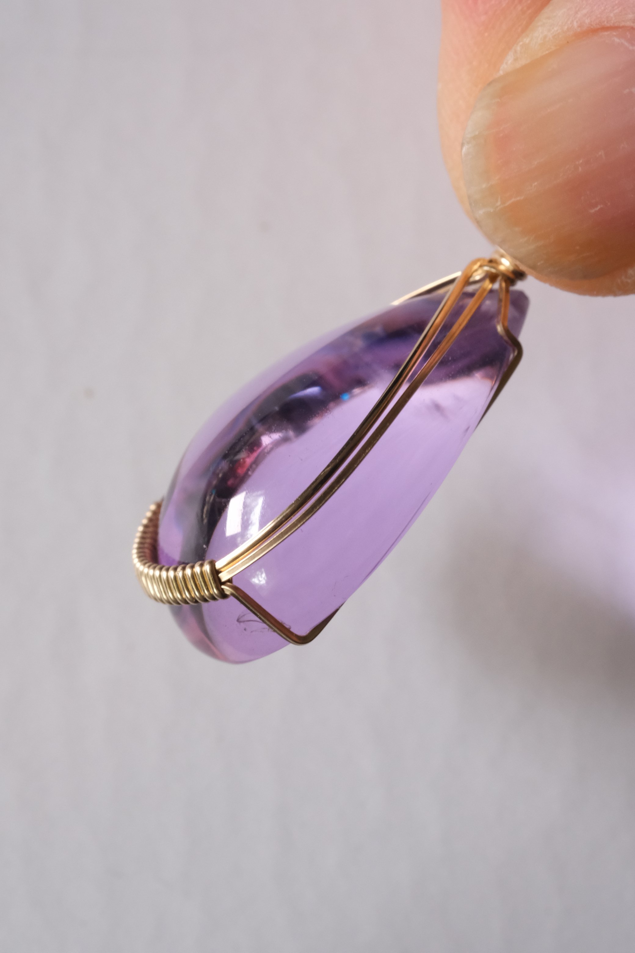 アンダラクリスタル　〈 ライラック 〉ブレスレット アンダラクリスタル☆ライラック | E Ku'u Crystal