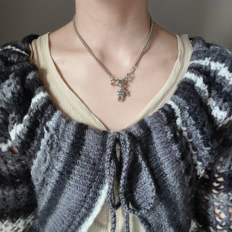 teeth necklace ⋆₊ ♱ ೃ