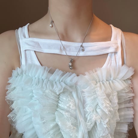 moon drop necklace *๑ ⋆₊ ♱
