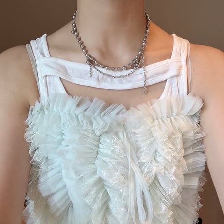 cascade necklace ‧˚₊*̥⭐︎