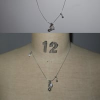 moon drop necklace *๑ ⋆₊ ♱