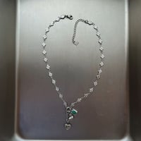 flower chain necklace ⋆₊ ೃ✦☯︎