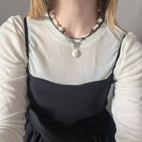 pearl necklace 002 𝄞₊⋆⭒˚