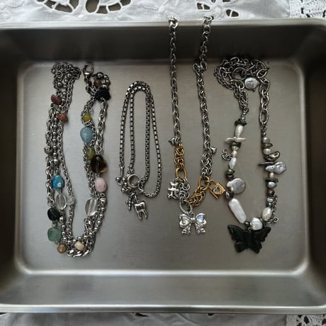 teeth necklace ⋆₊ ♱ ೃ