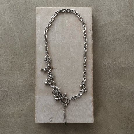 silver chain necklace  009 ⋆ ༘𖤐˒˒* ✦
