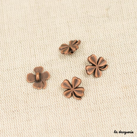 Bouton Jardin trèfle découpé | Bouton 14mm