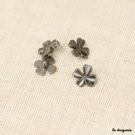 Bouton Jardin trèfle découpé | Bouton 14mm