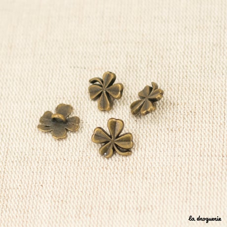 Bouton Jardin trèfle découpé | Bouton 14mm