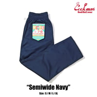 COOKMAN クックマン シェフパンツ セミワイド ネイビー Chef Pants Semiwide Navy 231-43839