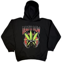 DEATH ROW RECORDS デス・ロウ・レコード フーディー パーカー バンドスウェット ブラック Leaf Hoodie