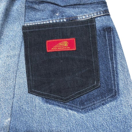 INDIAN インディアン リメイク イージーワイドパンツ デニム REMAKE EASY WIDE PANTS DENIM IP-0464 Type-B