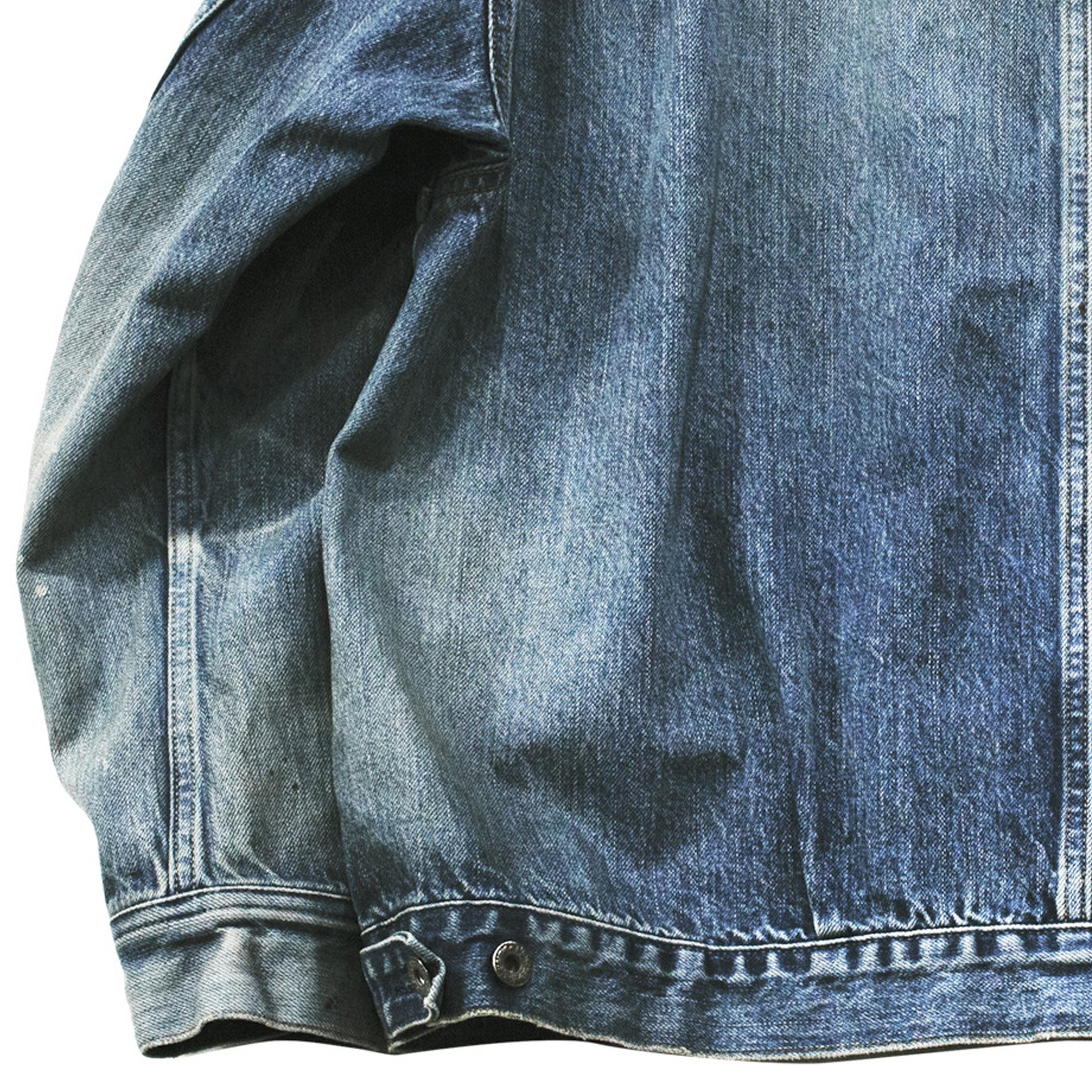 H.UNIT エイチユニット デニムワークジャケット インディゴ Denim work
