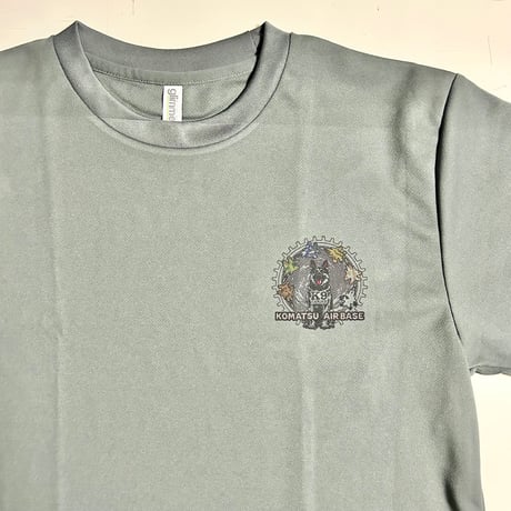小松基地×K9わんこTシャツ（グレー）