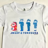 カイジョウジエイ鯛×たいらさおりTシャツ(横須賀ver)