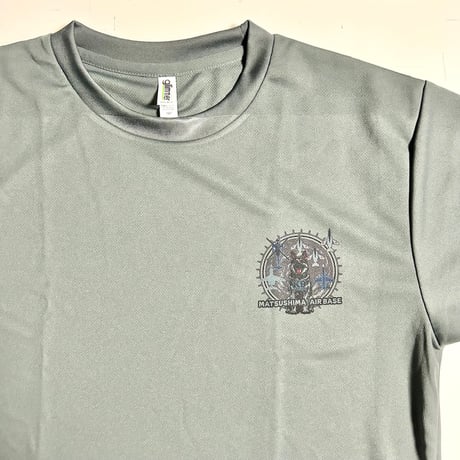 松島基地×K9わんこTシャツ（グレー）