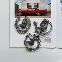 butterfly🦋necklace(ラブラドライト)