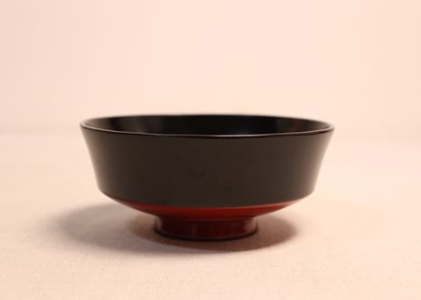 内黒外赤黒蒔絵蛤図吸物椀①汚れ