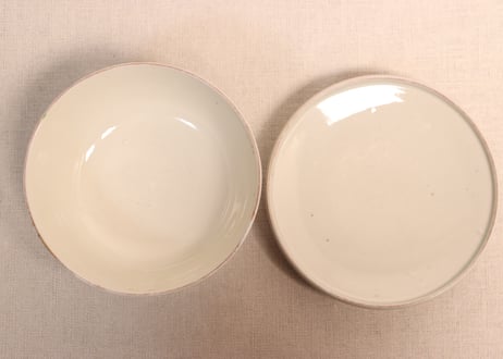 明治前期色絵松竹梅図蒸茶碗