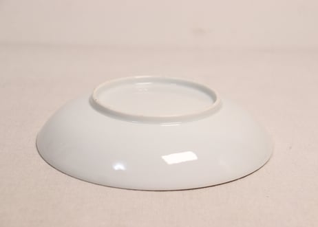 明治前期赤絵金彩菊図6寸皿①